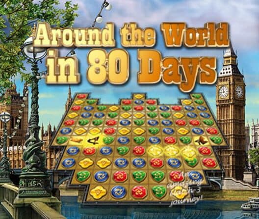 Обложка Around the World in 80 Days