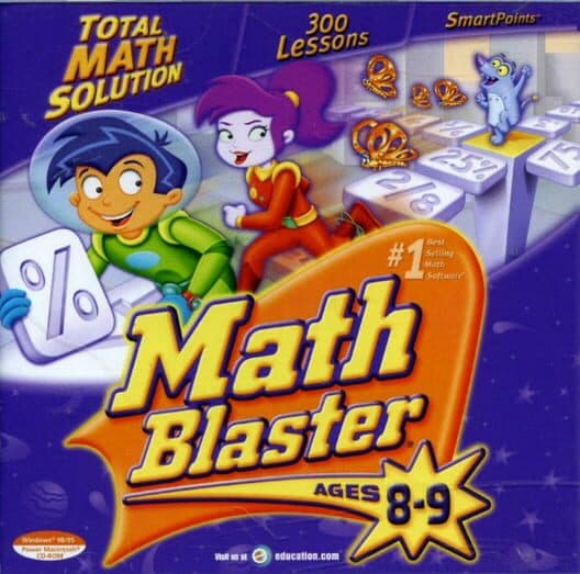 Обложка Math Blaster Ages 8-9