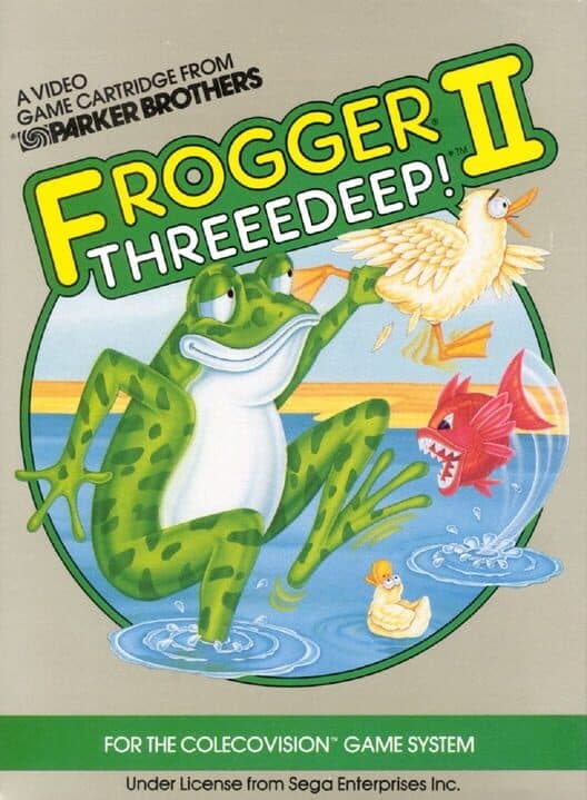 Обложка Frogger II: ThreeeDeep!