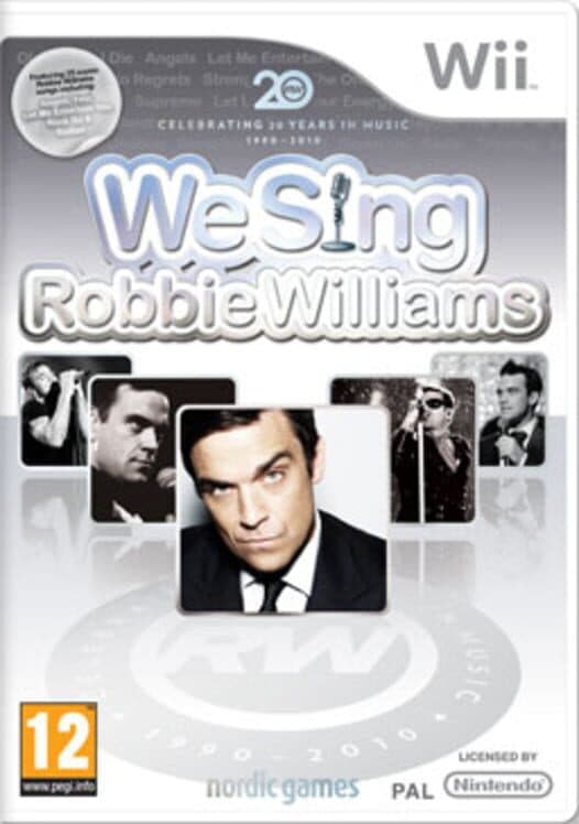 Обложка We Sing Robbie Williams
