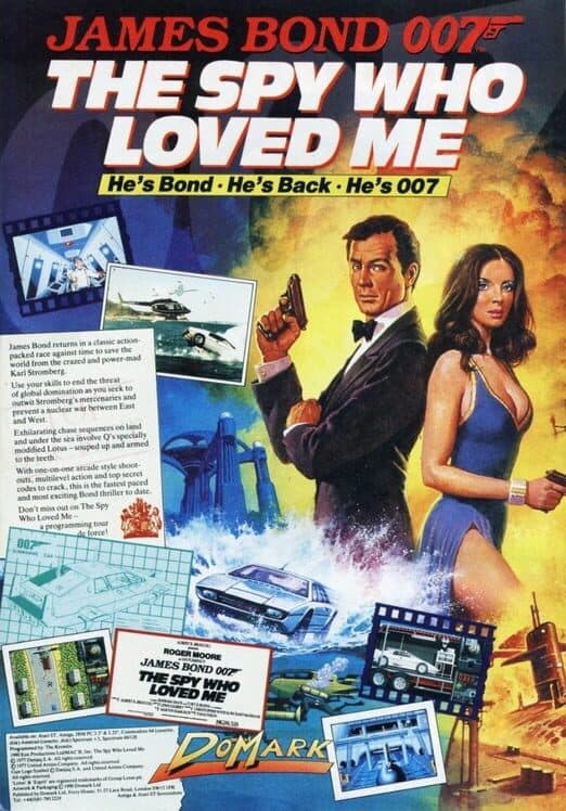 Обложка James Bond 007: The Spy Who Loved Me