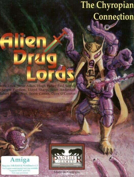 Обложка Alien Drug Lords: The Chyropian Connection