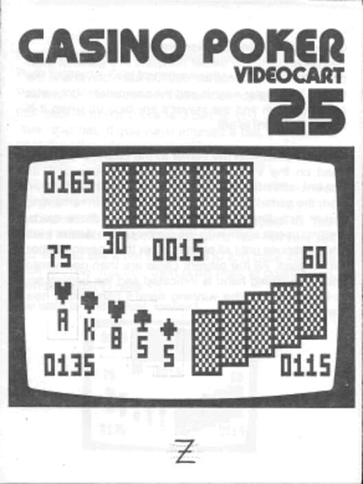Обложка Videocart-25: Casino Poker
