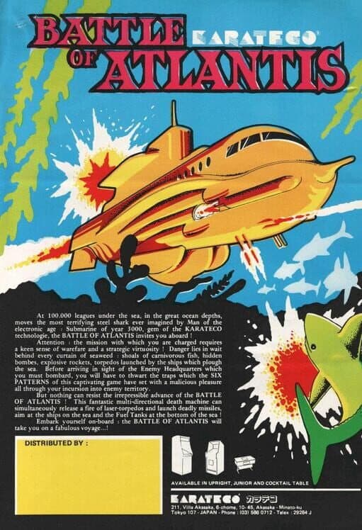 Обложка Battle of Atlantis