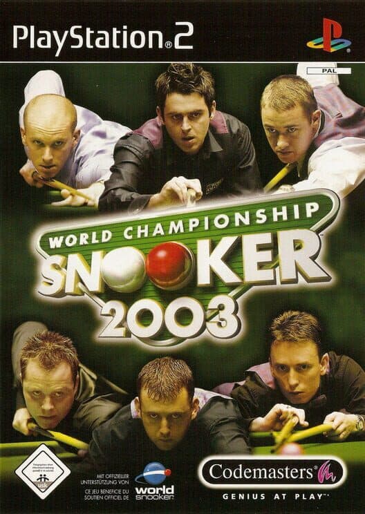 Обложка World Championship Snooker 2003