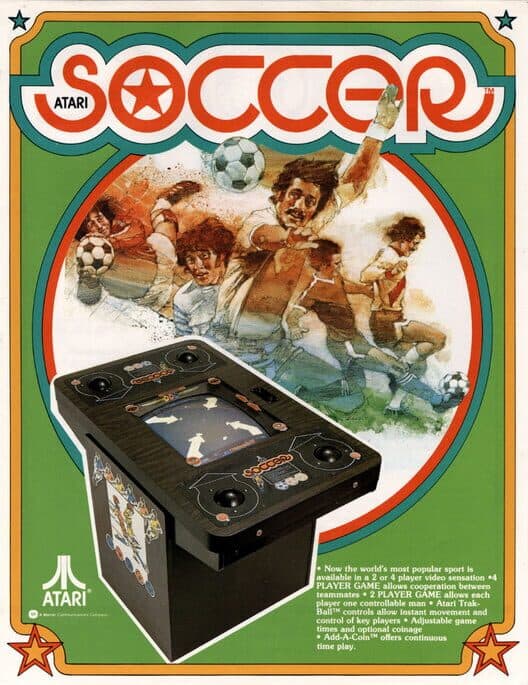 Обложка Atari Soccer