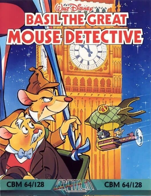 Обложка Basil the Great Mouse Detective