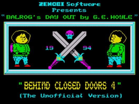Обложка Behind Closed Doors 4: Balrog's Day Out