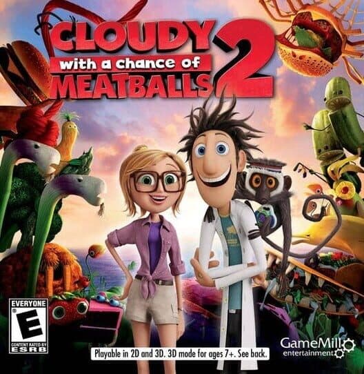 Обложка Cloudy with a Chance of Meatballs 2