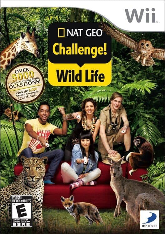 Обложка Nat Geo Challenge! Wild Life