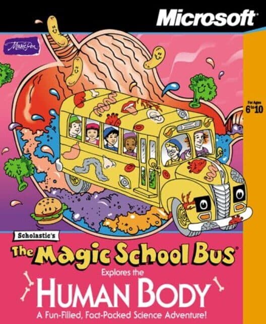 Обложка The Magic School Bus Explores the Human Body