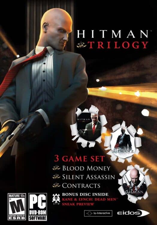 Обложка Hitman Trilogy