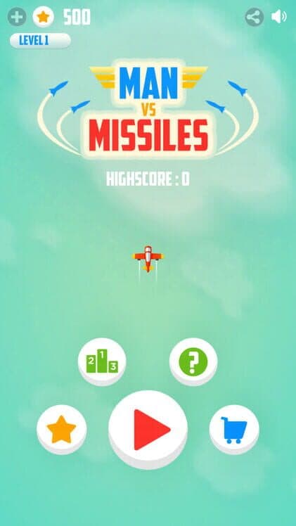 Обложка Man Vs. Missiles