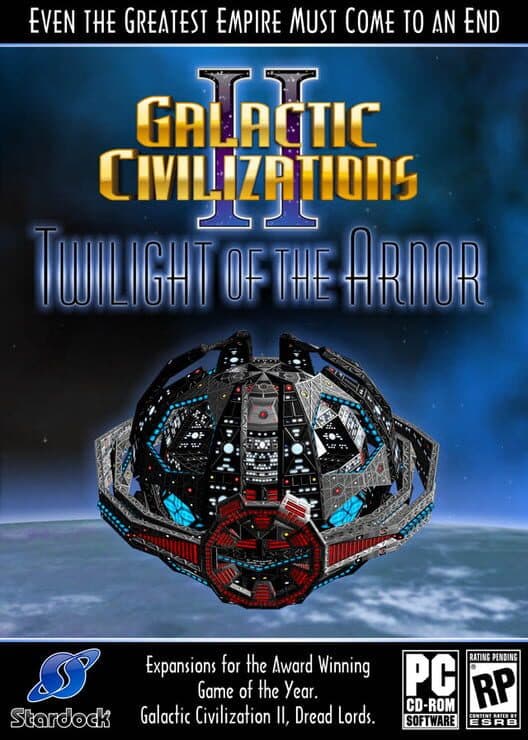 Обложка Galactic Civilizations II: Twilight of the Arnor