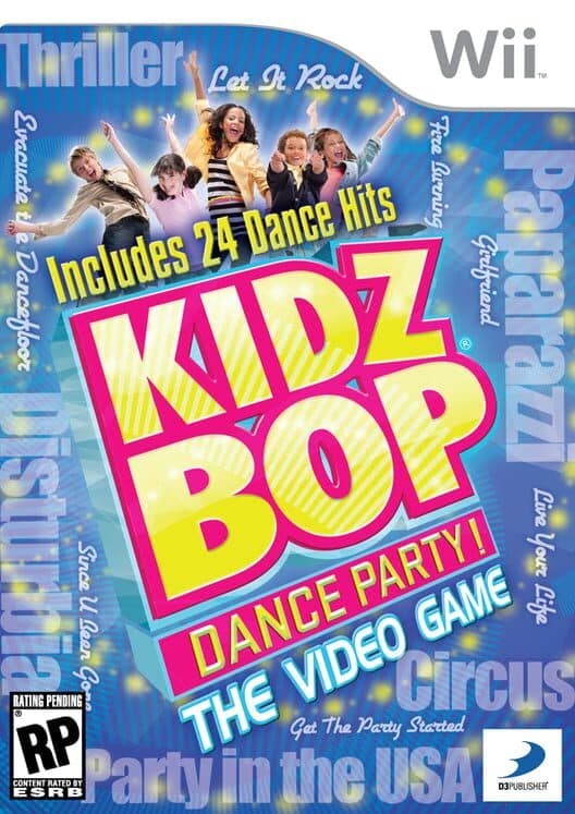 Обложка Kidz Bop Dance Party: The Video Game