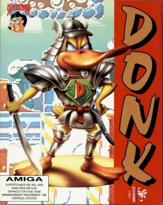 Обложка Donk!: The Samurai Duck!