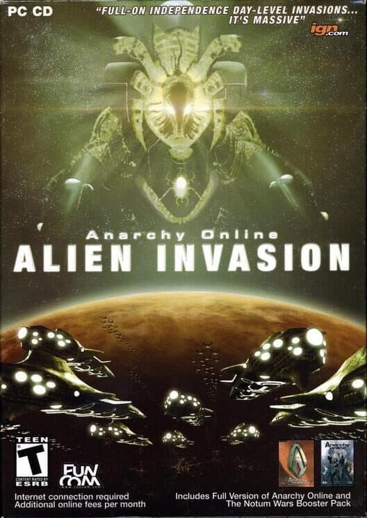 Обложка Anarchy Online: Alien Invasion