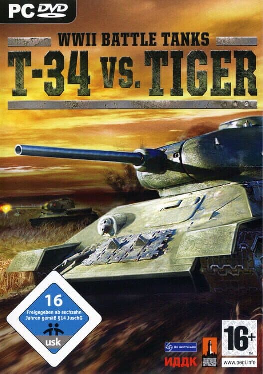 Обложка WWII Battle Tanks: T-34 vs. Tiger