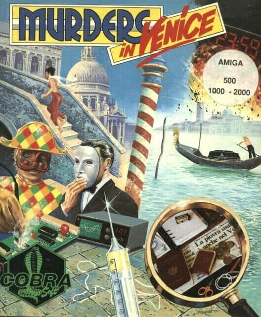 Обложка Murders in Venice