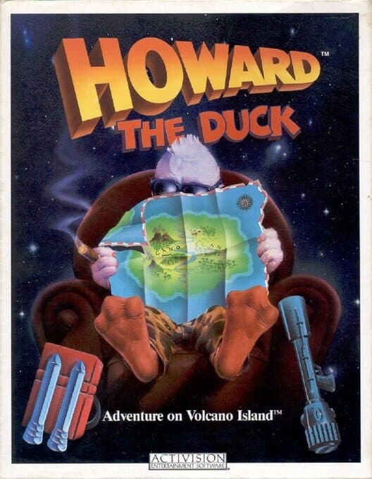 Обложка Howard the Duck: Adventure on Volcano Island
