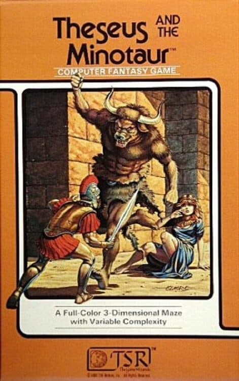 Обложка Theseus and the Minotaur