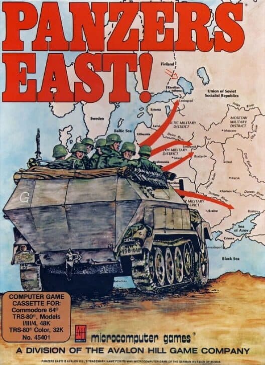 Обложка Panzers East!
