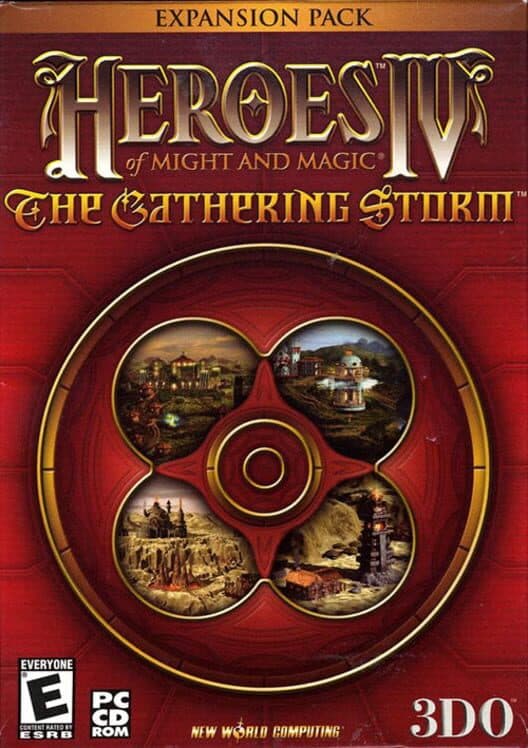 Обложка Heroes of Might and Magic IV: The Gathering Storm