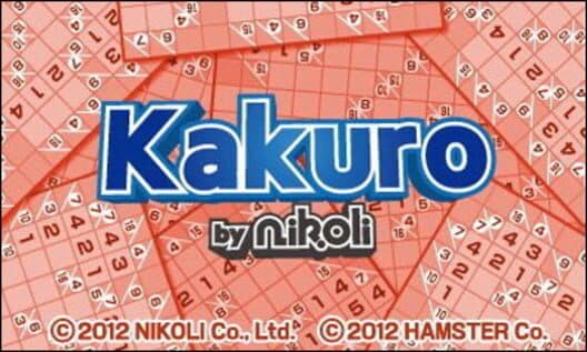 Обложка Kakuro by Nikoli
