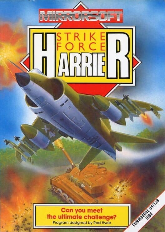Обложка Strike Force Harrier