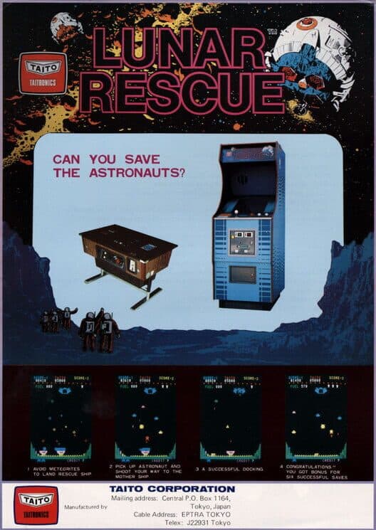 Обложка Lunar Rescue