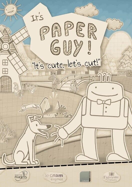 Обложка It's Paper Guy!