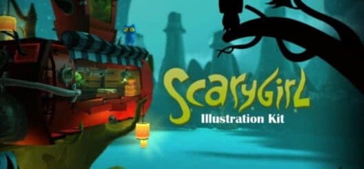 Обложка Scarygirl Illustration Kit