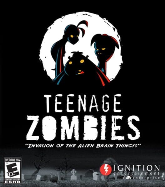 Обложка Teenage Zombies: Invasion of the Alien Brain Thingys!