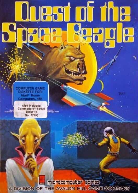 Обложка Quest of the Space Beagle