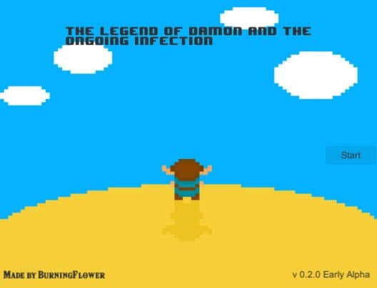 Обложка The Legend of Damon and the Ongoing Infection