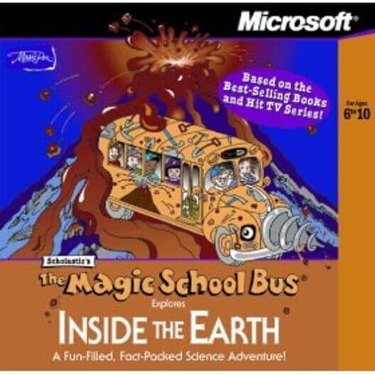 Обложка The Magic School Bus Explores Inside the Earth