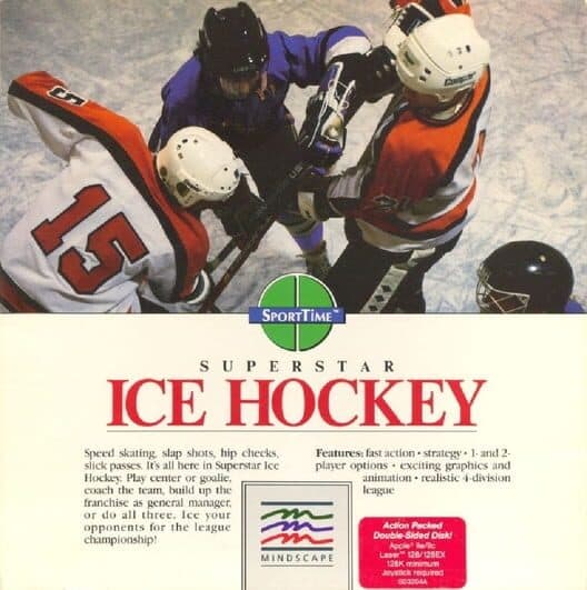 Обложка Superstar Ice Hockey