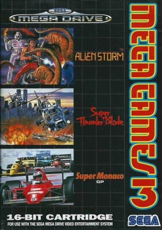 Обложка Mega Games 3