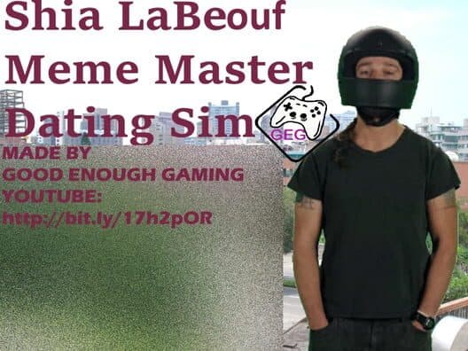 Обложка Shia LaBeouf: Meme Master Dating Simulator