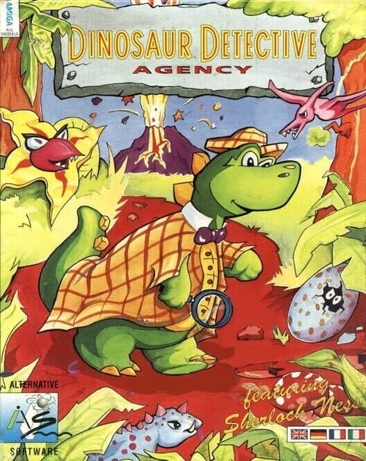 Обложка Dinosaur Detective Agency
