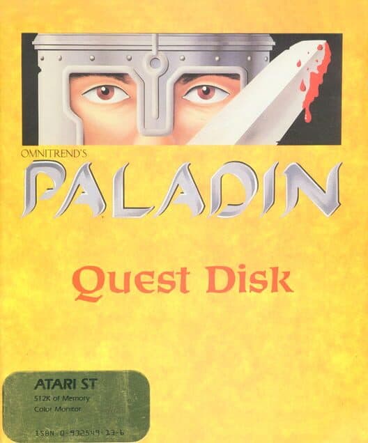 Обложка Paladin Quest Disk: The Scrolls of Talmouth