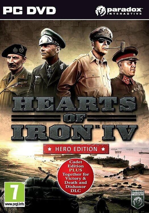 Обложка Hearts of Iron IV: Hero Edition