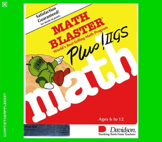 Обложка Math Blaster Plus!