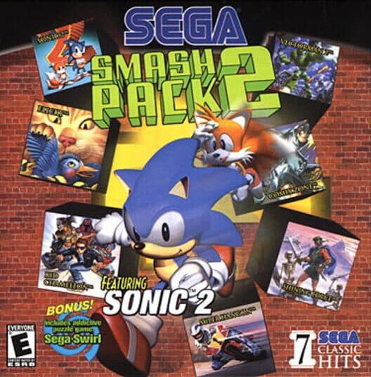 Обложка Sega Smash Pack 2