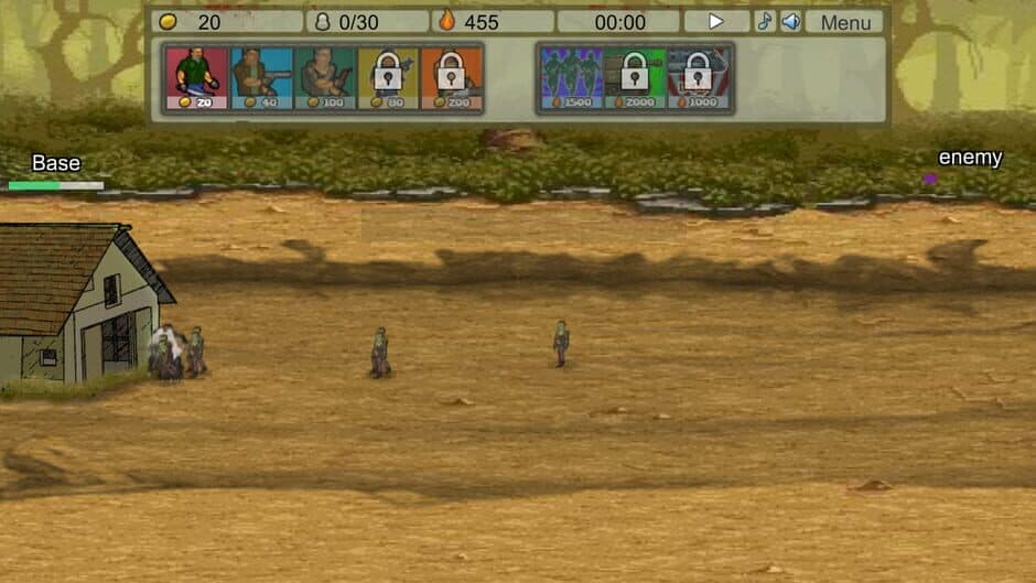 Скриншот 1 из Zombie Clicker Defense