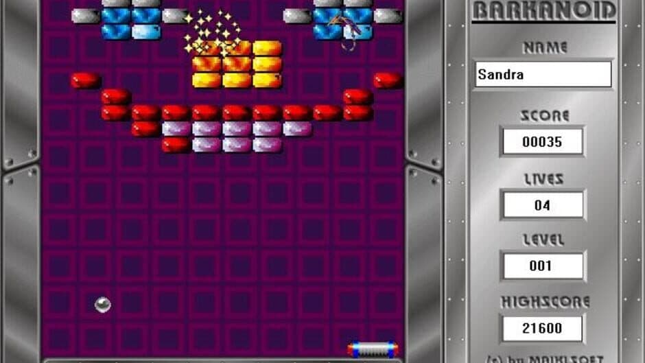 Скриншот 1 из Barkanoid