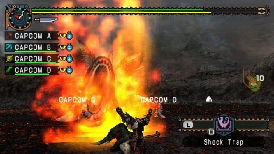 Скриншот 2 из Monster Hunter Freedom Unite