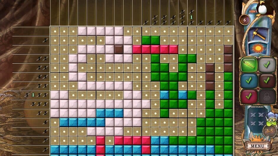 Скриншот 3 из Fantasy Mosaics 22: Summer Vacation