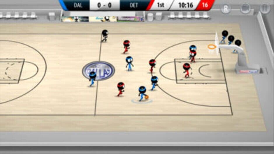 Скриншот 1 из Stickman Basketball 2017