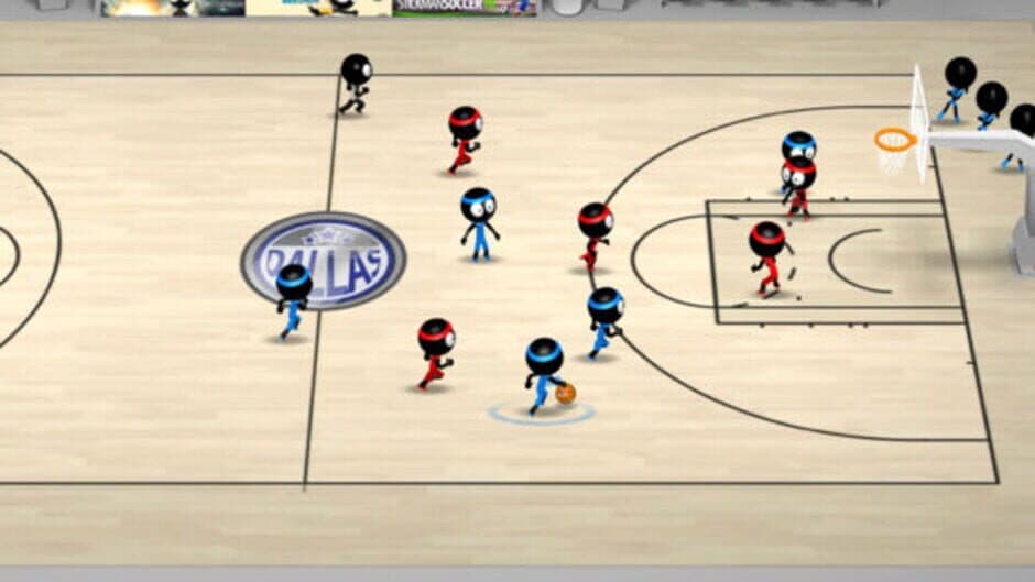 Скриншот 5 из Stickman Basketball 2017